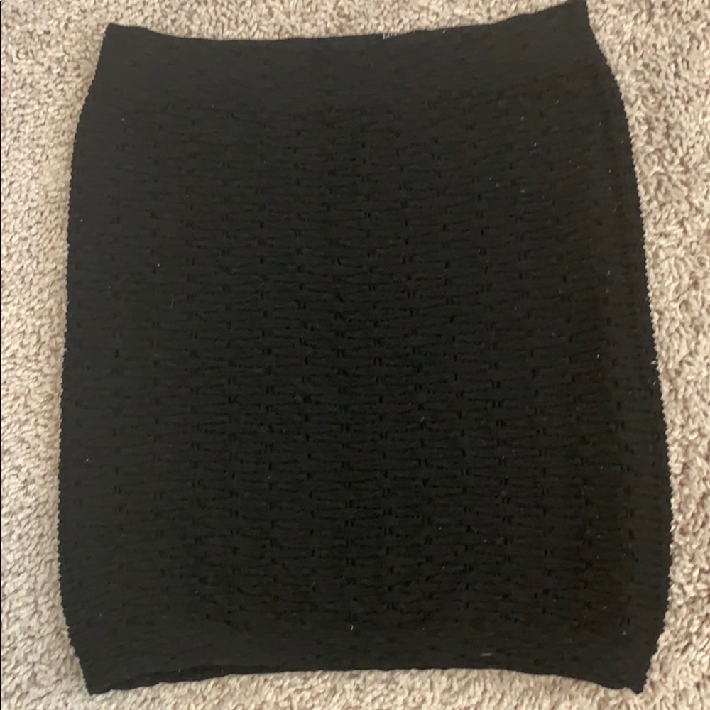 Guess Black Bodycon Skirt
